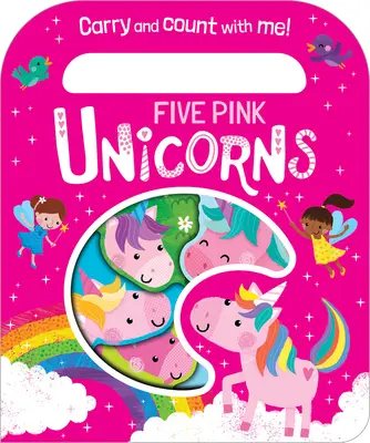 Cinco unicornios rosas - Five Pink Unicorns