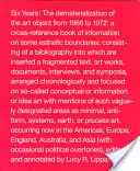 Seis años: La desmaterialización del objeto artístico de 1966 a 1972 - Six Years: The Dematerialization of the Art Object from 1966 to 1972