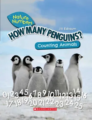 ¿Cuántos pingüinos? (Números de la naturaleza) (Library Edition): Contar animales - How Many Penguins? (Nature Numbers) (Library Edition): Counting Animals