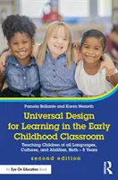 Diseño universal para el aprendizaje en el aula de educación infantil: Enseñar a niños de todas las lenguas, culturas y capacidades, desde el nacimiento hasta los 8 años - Universal Design for Learning in the Early Childhood Classroom: Teaching Children of All Languages, Cultures, and Abilities, Birth - 8 Years