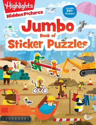 El gran libro de mis primeros puzzles - Jumbo Book of Sticker Puzzles