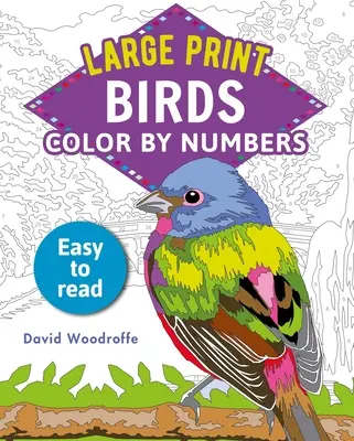 Color by Numbers Birds: Fácil de leer - Large Print Color by Numbers Birds: Easy-To-Read