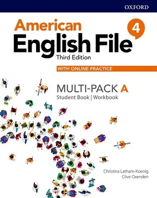American English File Level 4 Student Book/Workbook Multi-Pack a con práctica en línea - American English File Level 4 Student Book/Workbook Multi-Pack a with Online Practice