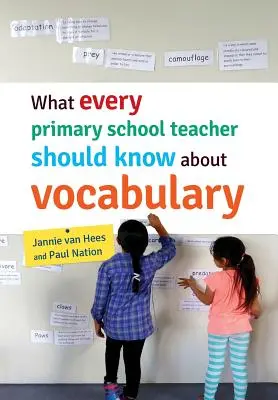 Lo que todo profesor de primaria debe saber sobre el vocabulario - What every primary school teacher should know about vocabulary