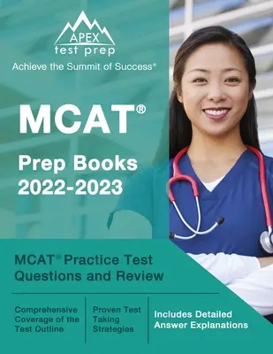 MCAT Prep Libros 2022-2023: MCAT Practice Test Questions and Review [Incluye explicaciones detalladas de las respuestas] - MCAT Prep Books 2022-2023: MCAT Practice Test Questions and Review [Includes Detailed Answer Explanations]