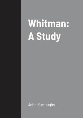 Whitman: Un estudio - Whitman: A Study