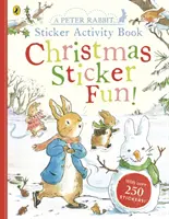 Libro de pegatinas de Navidad de Peter Rabbit - Peter Rabbit Christmas Fun Sticker Activity Book
