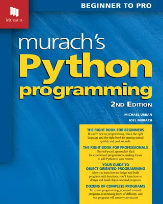 Murach's Python Programming (2ª edición) - Murach's Python Programming (2nd Edition)