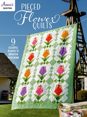 Colchas de flores - Pieced Flower Quilts