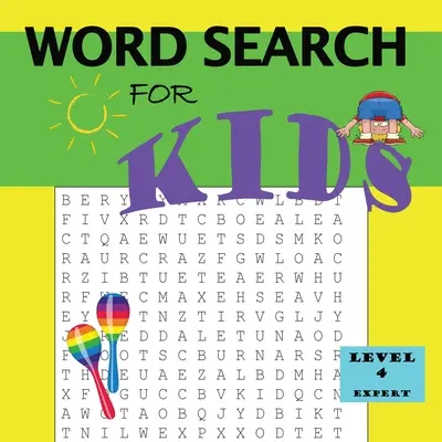 Sopa de letras para niños Nivel 4 - Word Search for Kids Level 4