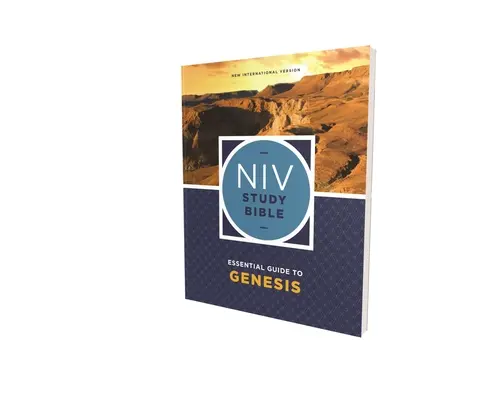 Biblia de estudio NVI Guía esencial del Génesis, Rústica, Letra roja, Impresión cómoda - NIV Study Bible Essential Guide to Genesis, Paperback, Red Letter, Comfort Print