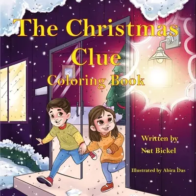 La pista de Navidad Libro para colorear - The Christmas Clue Coloring Book
