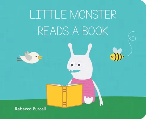 El monstruito lee un libro - Little Monster Reads a Book