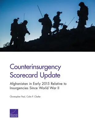 Actualización de la puntuación de la contrainsurgencia: Afganistán a principios de 2015 en relación con las insurgencias desde la Segunda Guerra Mundial - Counterinsurgency Scorecard Update: Afghanistan in Early 2015 Relative to Insurgencies Since World War II
