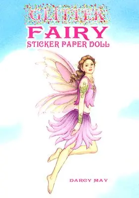 Muñeca de papel con pegatinas de hadas de purpurina - Glitter Fairy Sticker Paper Doll