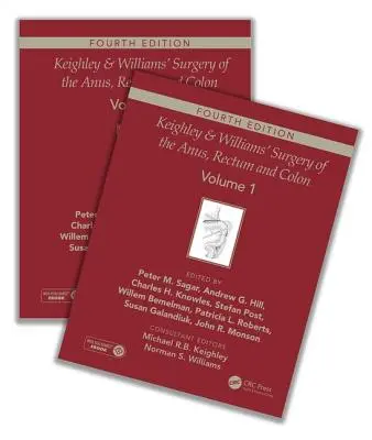 Cirugía del ano, recto y colon de Keighley y Williams, cuarta edición: Dos volúmenes - Keighley & Williams' Surgery of the Anus, Rectum and Colon, Fourth Edition: Two-Volume Set