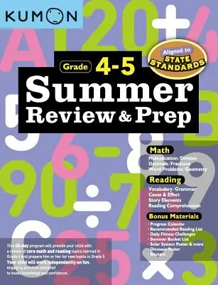 Repaso y preparación para el verano 4-5 - Summer Review and Prep 4-5