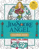 Libro para colorear de ángeles de Jim Shore: 50+ Gloriosos Diseños de Ángeles de Arte Popular para Colorear Inspiradores - Jim Shore Angel Coloring Book: 50+ Glorious Folk Art Angel Designs for Inspirational Coloring