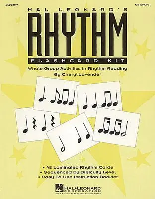 Rhythm Flashcard Kit de Hal Leonard - Hal Leonard's Rhythm Flashcard Kit