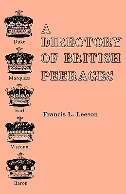 Directorio de Peerages británicos - A Directory of British Peerages