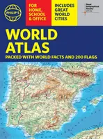 Philip's RGS World Atlas (A4) - con ciudades, datos y banderas de todo el mundo - Philip's RGS World Atlas (A4) - with Global Cities, Facts and Flags