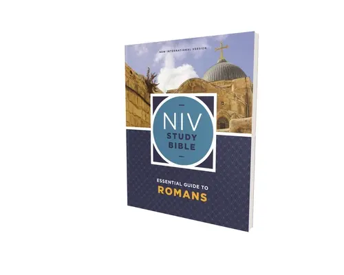 Biblia de estudio NVI Guía esencial de Romanos, Rústica, Letra roja, Impresión confort - NIV Study Bible Essential Guide to Romans, Paperback, Red Letter, Comfort Print