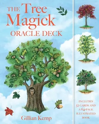 Tree Magick Oracle Deck - Incluye 52 Cartas y un Libro Ilustrado de 64 Páginas - Tree Magick Oracle Deck - Includes 52 Cards and a 64-Page Illustrated Book