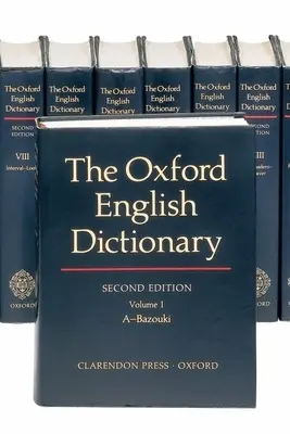 Diccionario de inglés Oxford: 20 volúmenes - The Oxford English Dictionary: 20 Volume Set