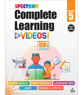 Cuaderno de ejercicios de Spectrum Complete Learning + Videos - Spectrum Complete Learning + Videos Workbook