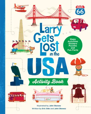 Larry se pierde en los EE.UU. Libro de actividades - Larry Gets Lost in the USA Activity Book