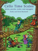 Cello Time Scales - Piezas, rompecabezas, escalas y arpegios - Cello Time Scales - Pieces, puzzles, scales, and arpeggios