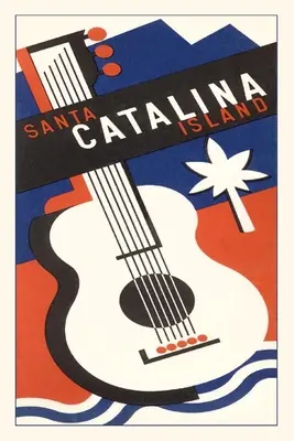 Diario Vintage Isla Santa Catalina con guitarra - The Vintage Journal Santa Catalina Island with Guitar