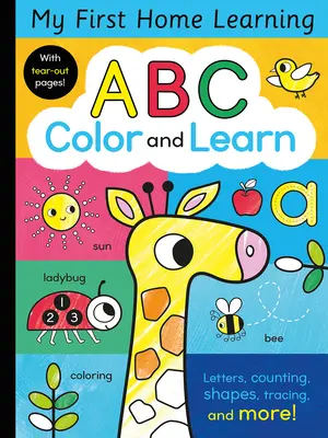 ABC Colorea y Aprende: Letras, contar, formas, trazar y mucho más. - ABC Color and Learn: Letters, Counting, Shapes, Tracing, and More!