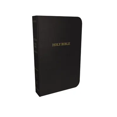 RVR, Biblia de consulta de línea delgada, Piel regenerada, Negra, Indizada, Edición con letras rojas - KJV, Thinline Reference Bible, Bonded Leather, Black, Indexed, Red Letter Edition