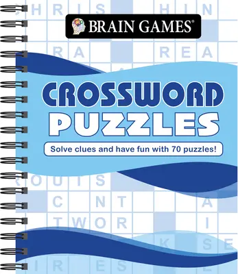 Juegos de ingenio - Crucigramas (Waves): ¡Resuelve pistas y diviértete con 70 crucigramas! - Brain Games - Crossword Puzzles (Waves): Solve Clues and Have Fun with 70 Puzzles!