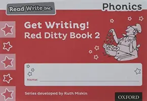 Leer Escribir Inc. Phonics: ¡Get Writing! Libro Rojo 2 Paquete de 10 - Read Write Inc. Phonics: Get Writing! Red Ditty Book 2 Pack of 10