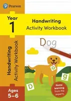 Pearson Aprenda en casa cuaderno de actividades de escritura a mano Año 1 - Pearson Learn at Home Handwriting Activity Workbook Year 1