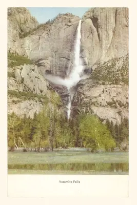 Diario Vintage Yosemite Falls, California - The Vintage Journal Yosemite Falls, California