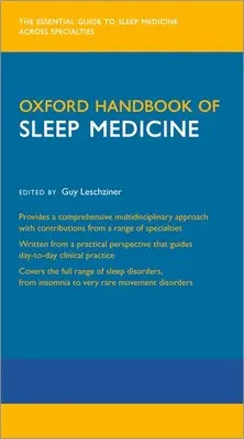 Manual Oxford de Medicina del Sueño - Oxford Handbook of Sleep Medicine