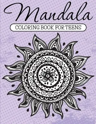 Libro de mandalas para colorear - Mandala Coloring Book For Teens