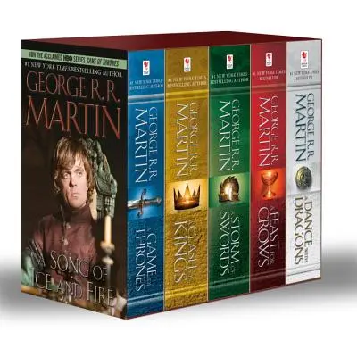 George R. R. Martin's a Game of Thrones 5-Book Boxed Set (Serie Canción de Hielo y Fuego): Un juego de tronos, Choque de reyes, Tormenta de espadas, Feas - George R. R. Martin's a Game of Thrones 5-Book Boxed Set (Song of Ice and Fire Series): A Game of Thrones, a Clash of Kings, a Storm of Swords, a Feas