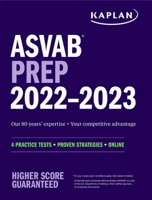 ASVAB Prep 2022-2023: 4 exámenes de práctica + estrategias probadas + Online - ASVAB Prep 2022-2023: 4 Practice Tests + Proven Strategies + Online