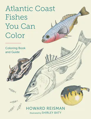 Peces de la costa atlántica para colorear: Libro y guía para colorear - Atlantic Coast Fishes You Can Color!: Coloring Book and Guide