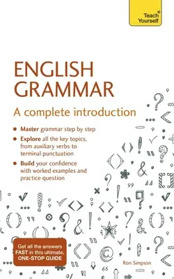 Gramática inglesa: introducción completa - English Grammar: A Complete Introduction