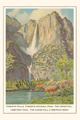 Diario Vintage Yosemite Falls, California - The Vintage Journal Yosemite Falls, California