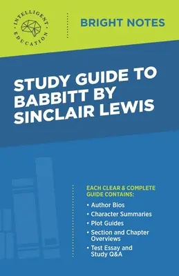 Guía de estudio de Babbitt de Sinclair Lewis - Study Guide to Babbitt by Sinclair Lewis