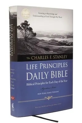 Charles F. Stanley Biblia Diaria Principios de Vida-RVR-Firma - Charles F. Stanley Life Principles Daily Bible-NKJV-Signature