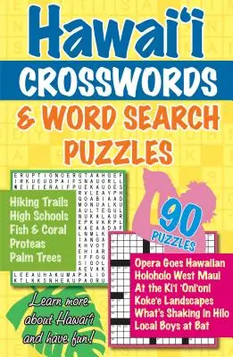 Crucigramas y sopas de letras de Hawaii - Hawaii Crosswords and Word Search Puzzles