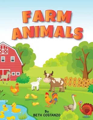 Animales de Granja Edades 4 a 6 Preescolar a Kindergarten, Números, Contar, Pre-Escritura, - Farm Animals Ages 4 to 6. Preschool to Kindergarten, Numbers, Counting, Pre-Writing,