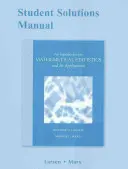 Student Solutions Manual for Introducción a la Estadística Matemática y sus Aplicaciones - Student Solutions Manual for Introduction to Mathematical Statistics and Its Applications